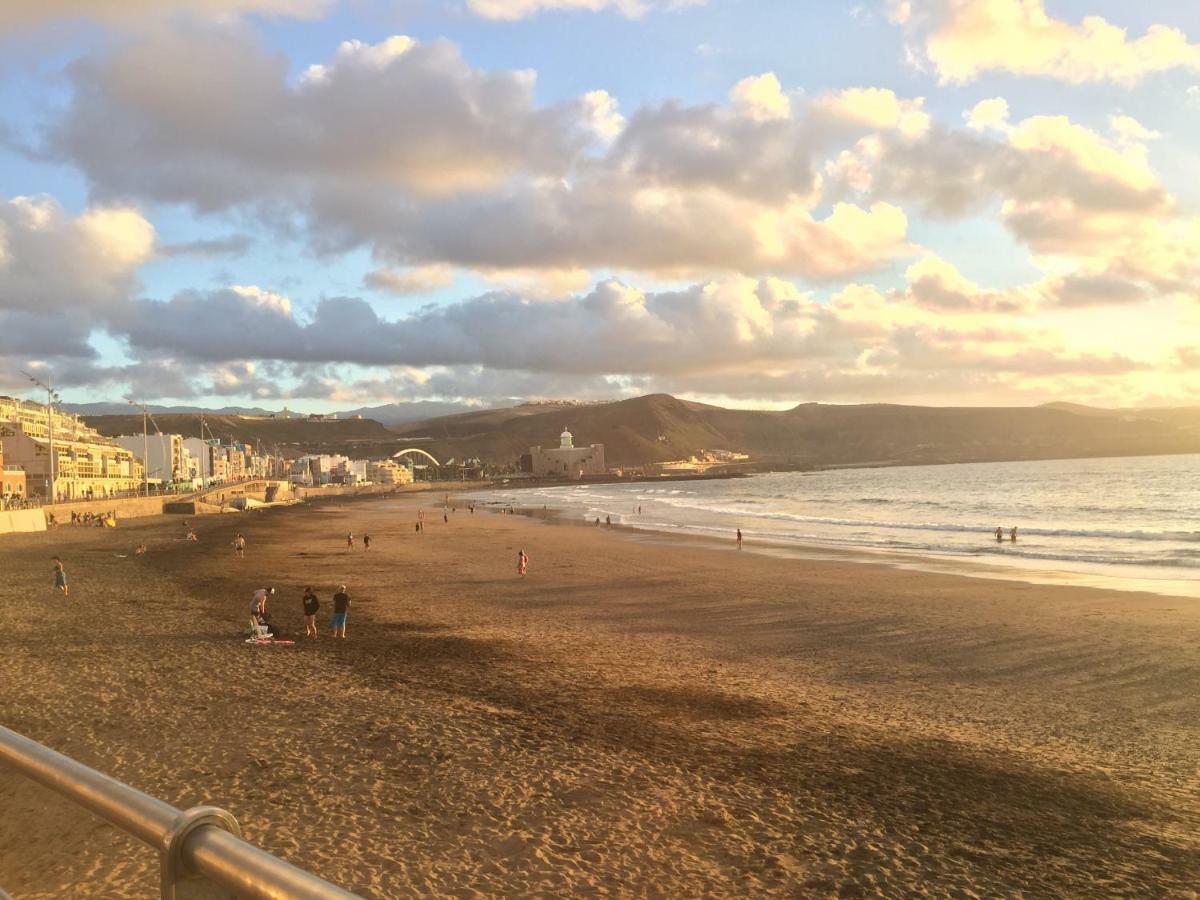 Piso Con Piscina Y Garaje En La Playa De Las Canteras Лас-Пальмас-де-Гран-Канарія Екстер'єр фото